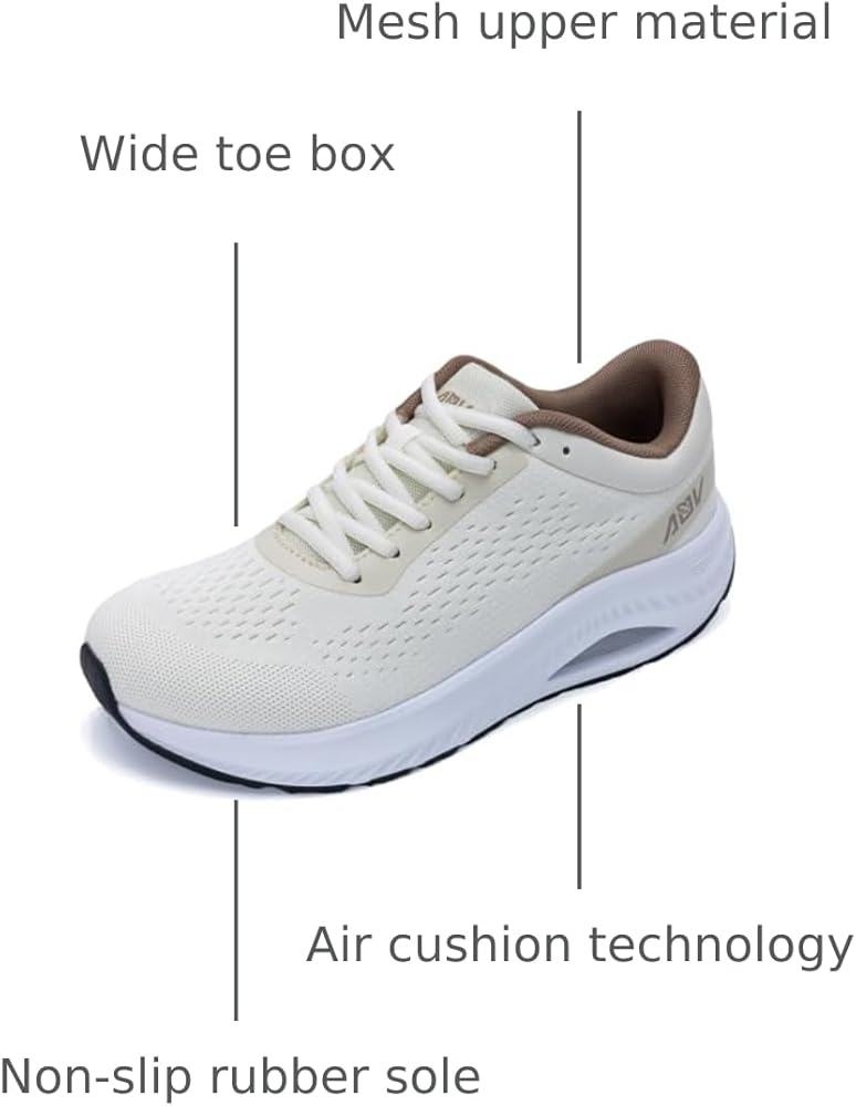 Amazon.com | AOV Wide Toe Box Shoes Women Arch Support